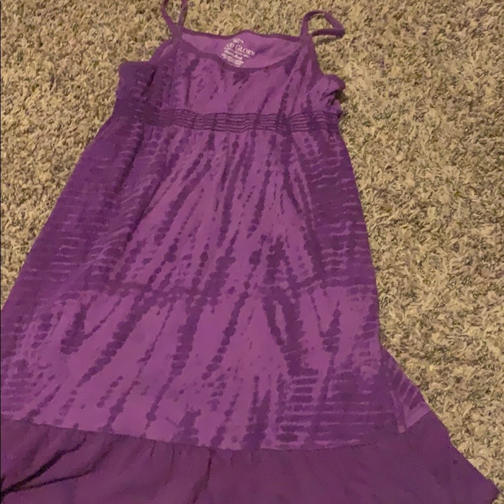 Faded glory purple dress